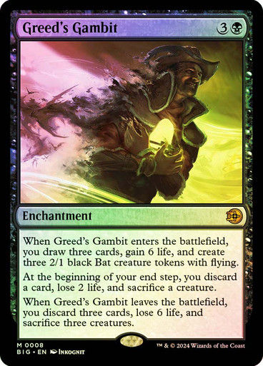 Greed's Gambit (BIG) (8) / Foil