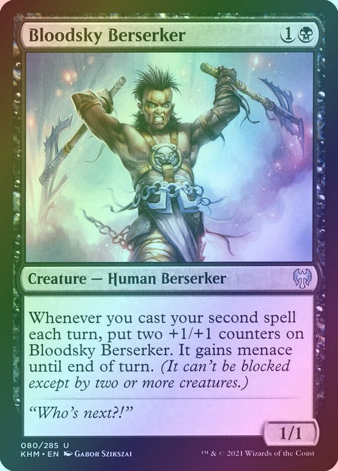 Bloodsky Berserker (KHM) (80) / Foil