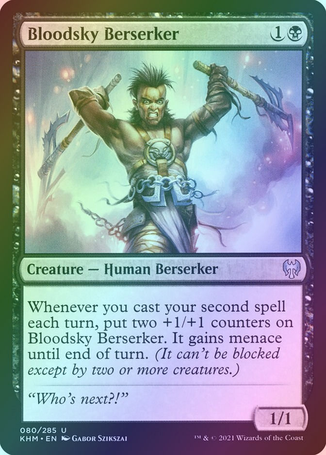 Bloodsky Berserker (KHM) (80) / Foil