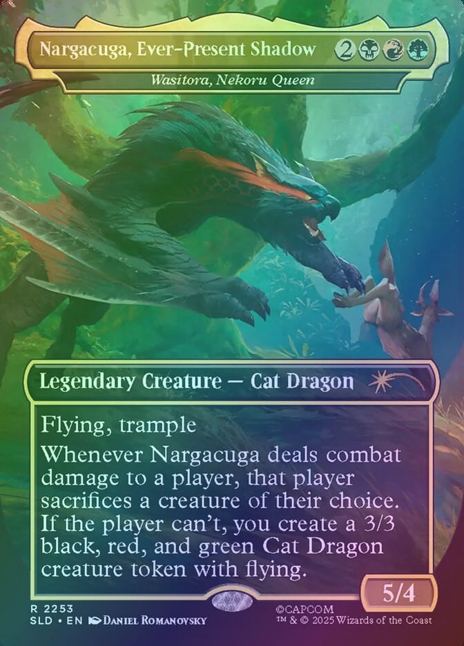 Wasitora, Nekoru Queen (SLD) (2253) / Borderless / Foil