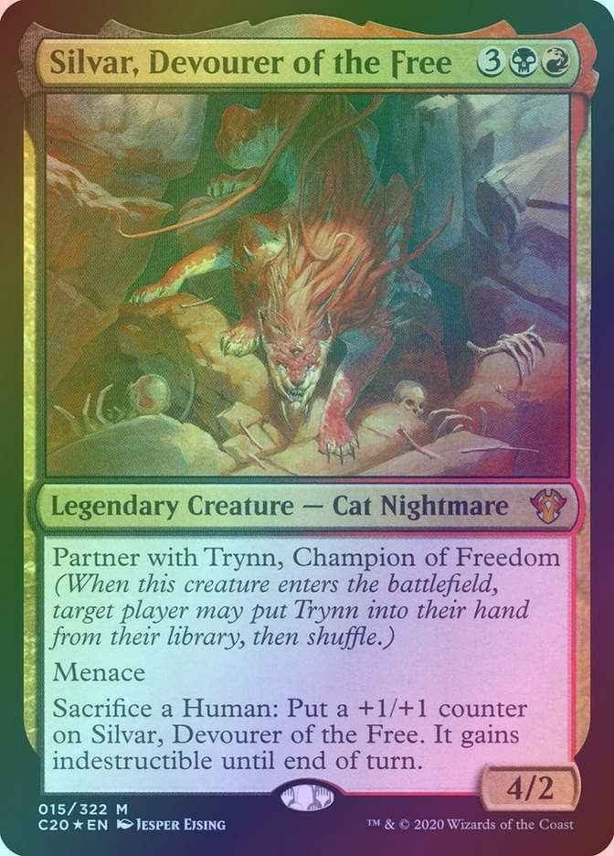 Silvar, Devourer of the Free (C20) (15) / Foil