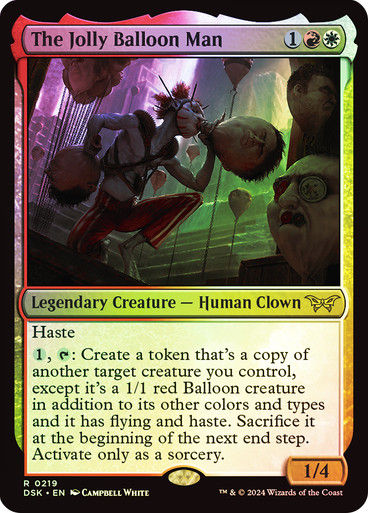 The Jolly Balloon Man (DSK) (219) / Foil