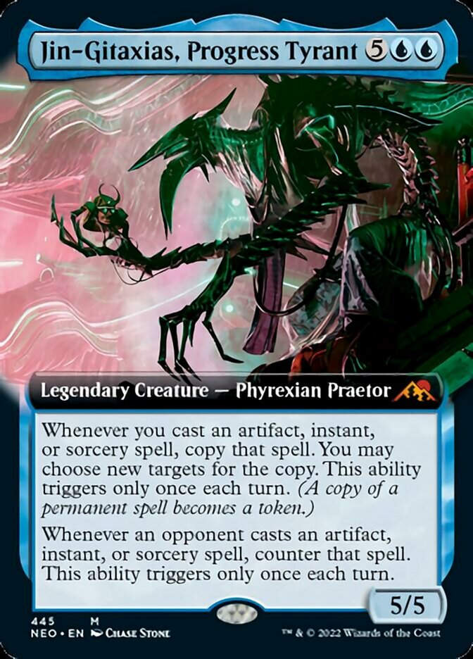 Jin-Gitaxias, Progress Tyrant (NEO) / Extended Art