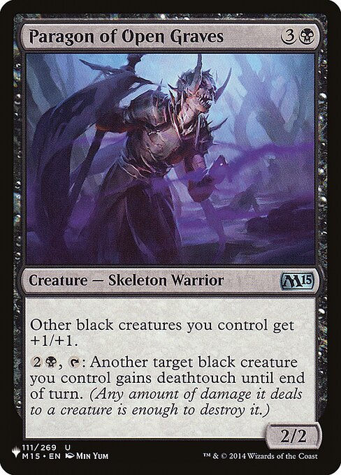 Paragon of Open Graves (PLST) (M15-111)
