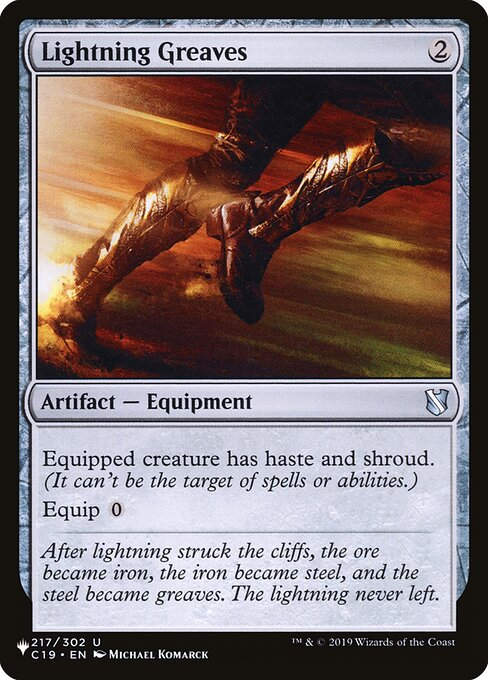 Lightning Greaves (pagl)