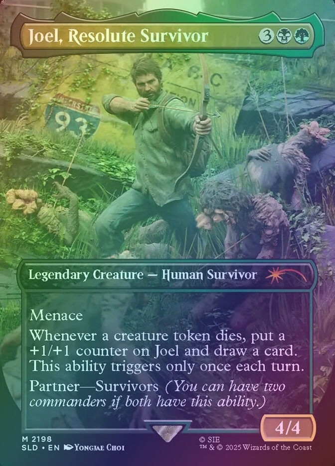Joel, Resolute Survivor (SLD) (2198) / Borderless / Foil