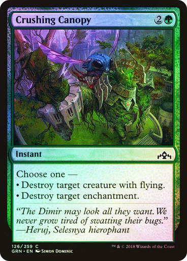 Crushing Canopy (GRN) (126) / Foil