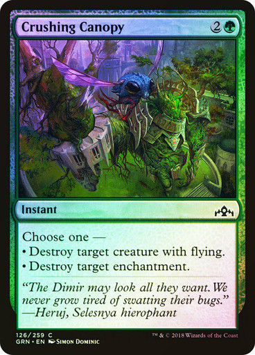 Crushing Canopy (GRN) (126) / Foil