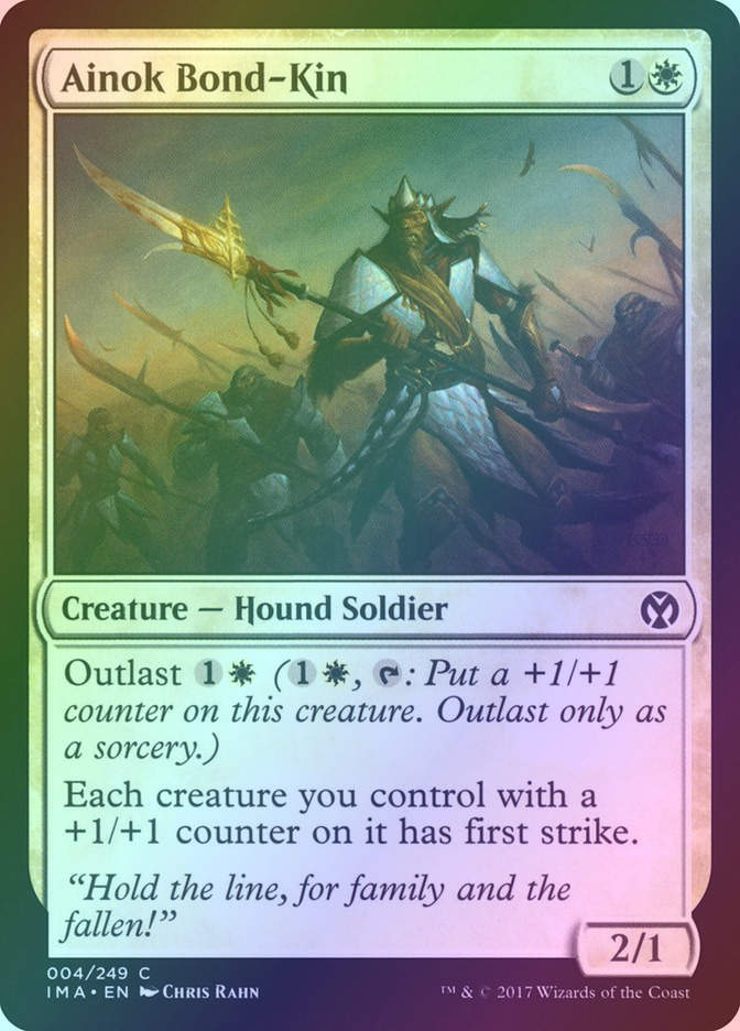 Ainok Bond-Kin (IMA) (4) / Foil