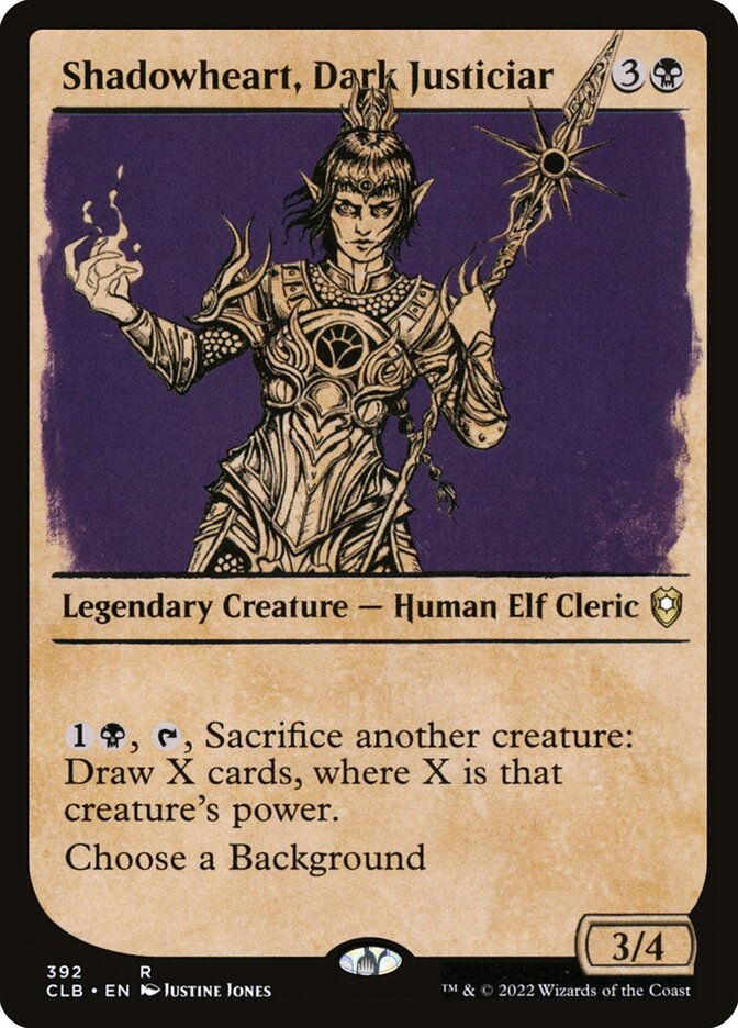 Shadowheart, Dark Justiciar (CLB) (392) / Showcase