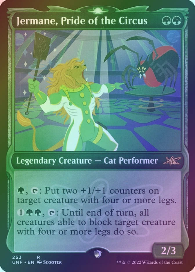 Jermane, Pride of the Circus (UNF) (253) / Showcase / Foil