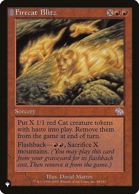 Firecat Blitz (PLST) (JUD-88)