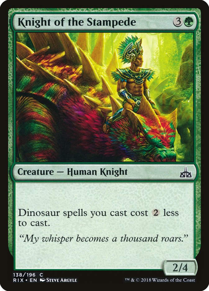 Knight of the Stampede (RIX) (138)