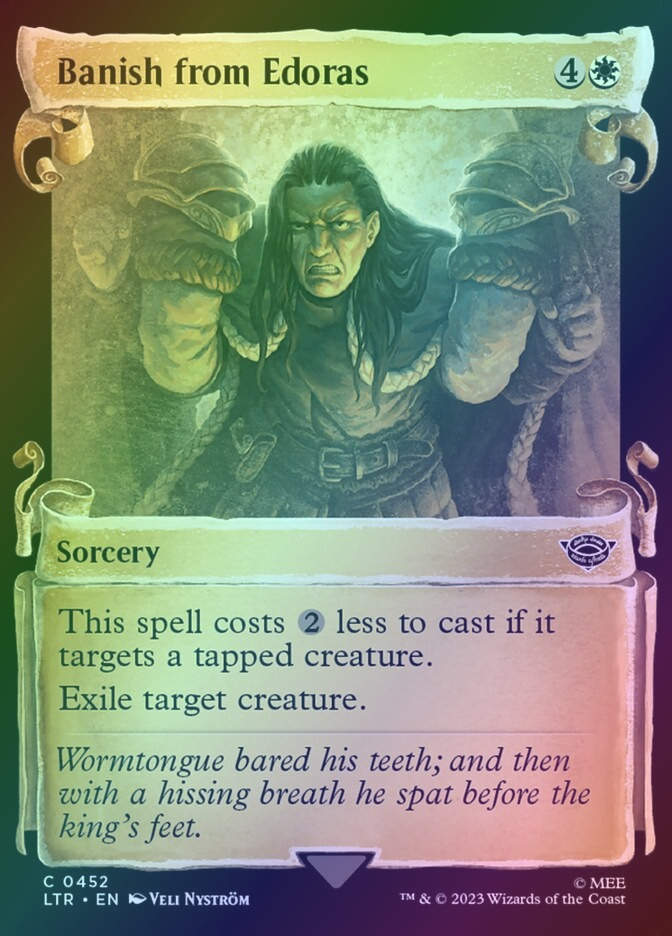 Banish from Edoras (LTR) (452) / Showcase / Foil