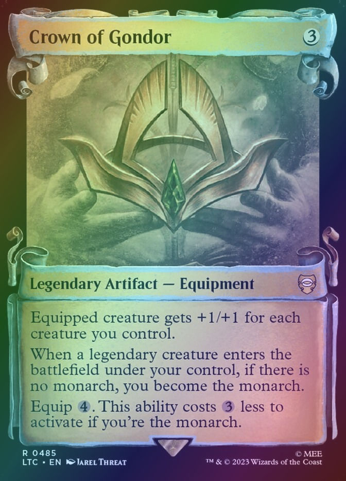 Crown of Gondor (LTC) (485) / Showcase / Foil