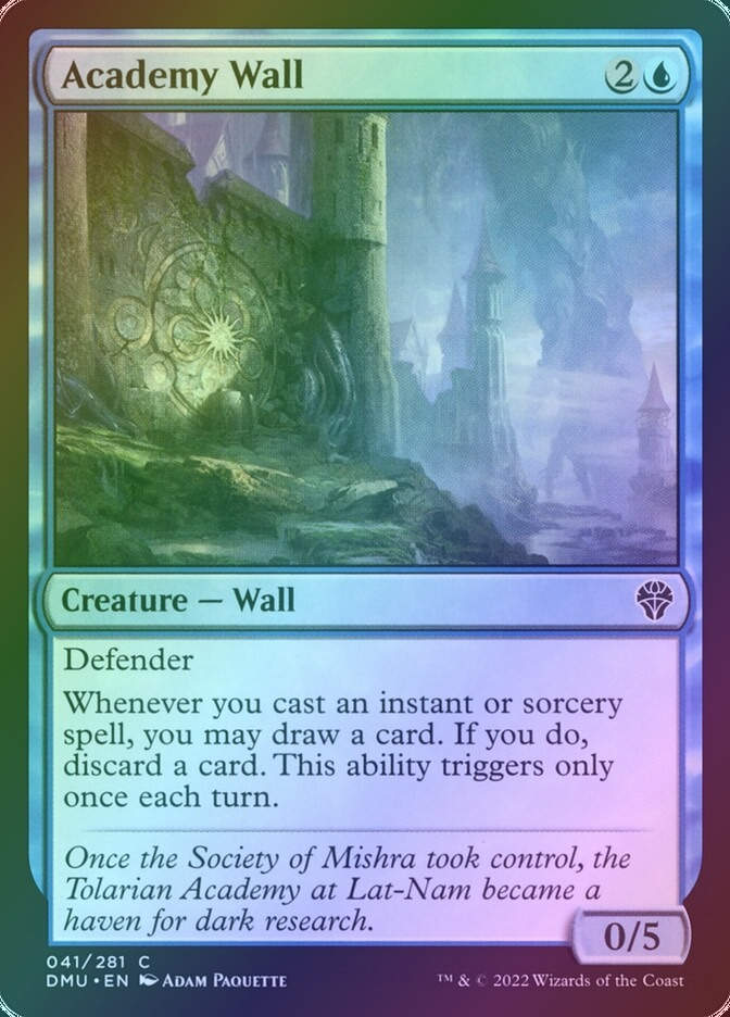 Academy Wall (DMU) (41) / Foil