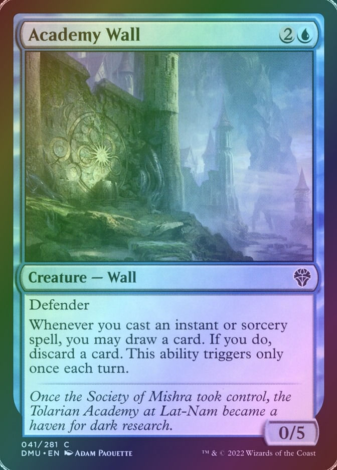 Academy Wall (DMU) (41) / Foil