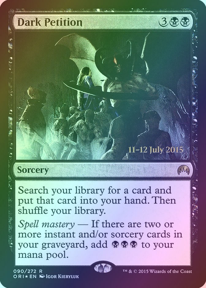 Dark Petition (PORI) (90s) / Foil