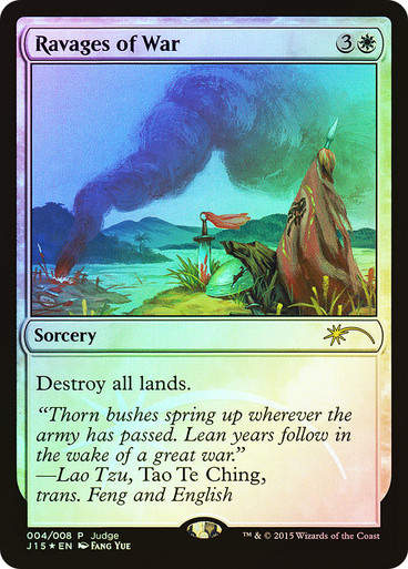 Ravages of War (j15) (4) / Foil