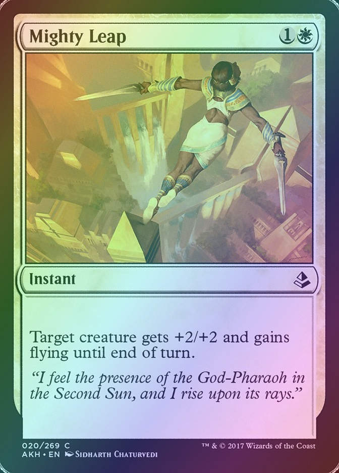 Mighty Leap (AKH) (20) / Foil