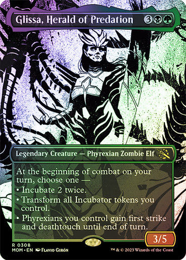 Glissa, Herald of Predation (mom_308) / Showcase / Foil