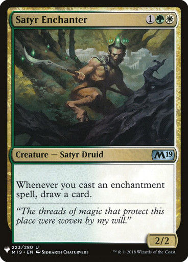 Satyr Enchanter (PLST) (M19-223)