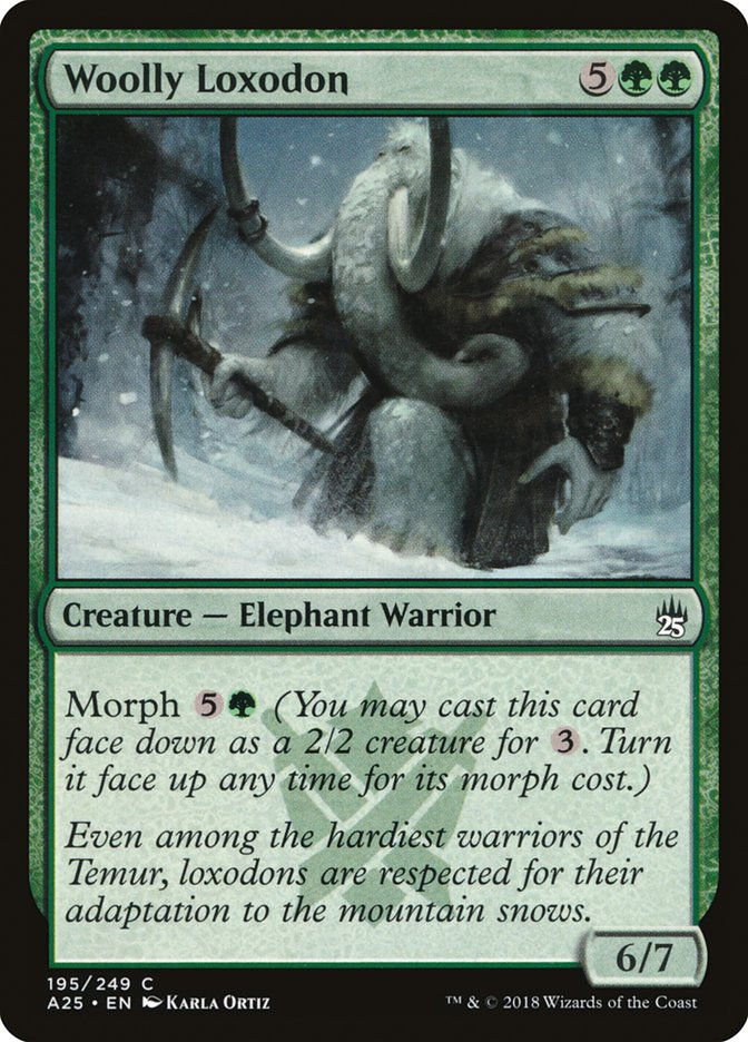 Woolly Loxodon (A25) (195)