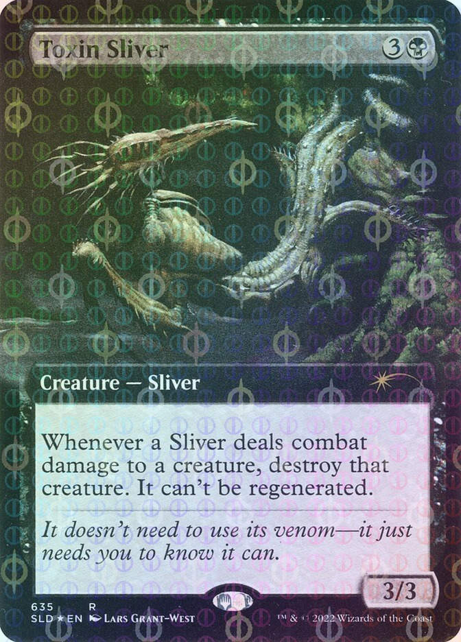 Toxin Sliver (SLD) (635Φ) / Extended Art / Step-and-Compleat Foil