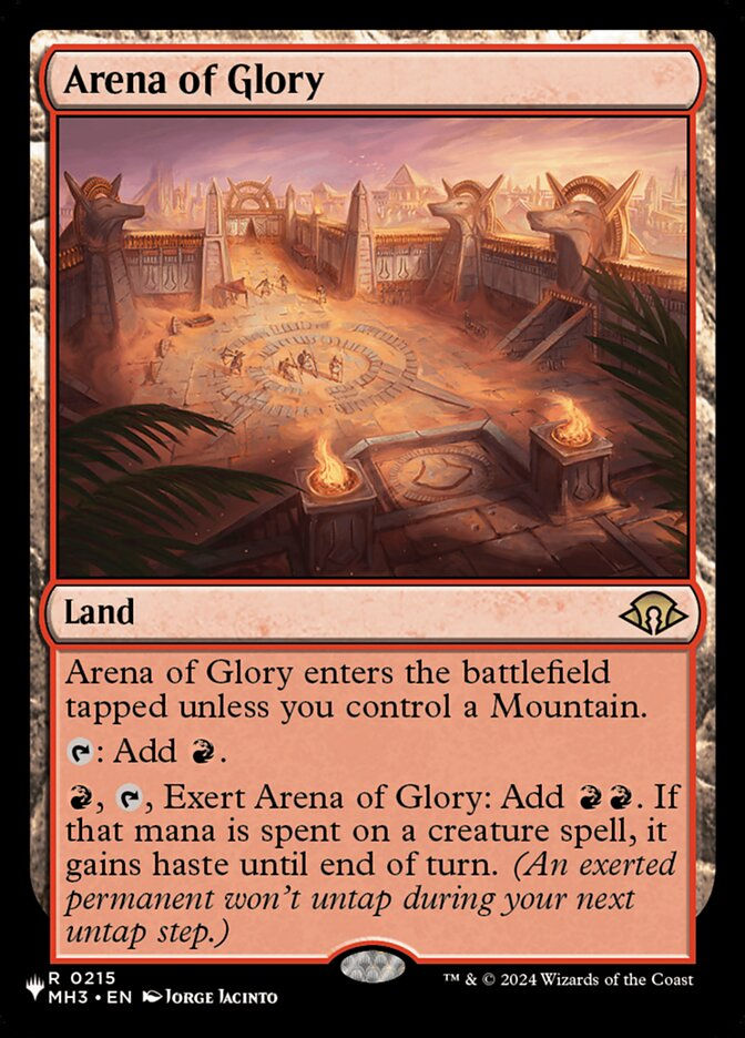 Arena of Glory (PLST) (MH3-215)