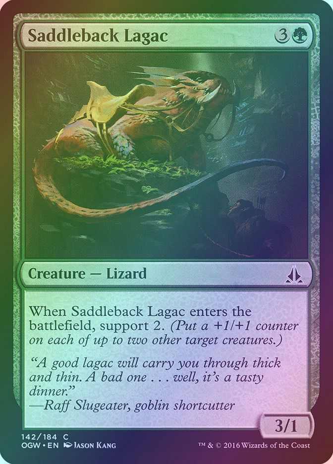 Saddleback Lagac (OGW) (142) / Foil