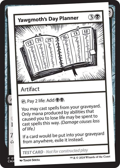 Yawgmoth's Day Planner (MB2) (319)