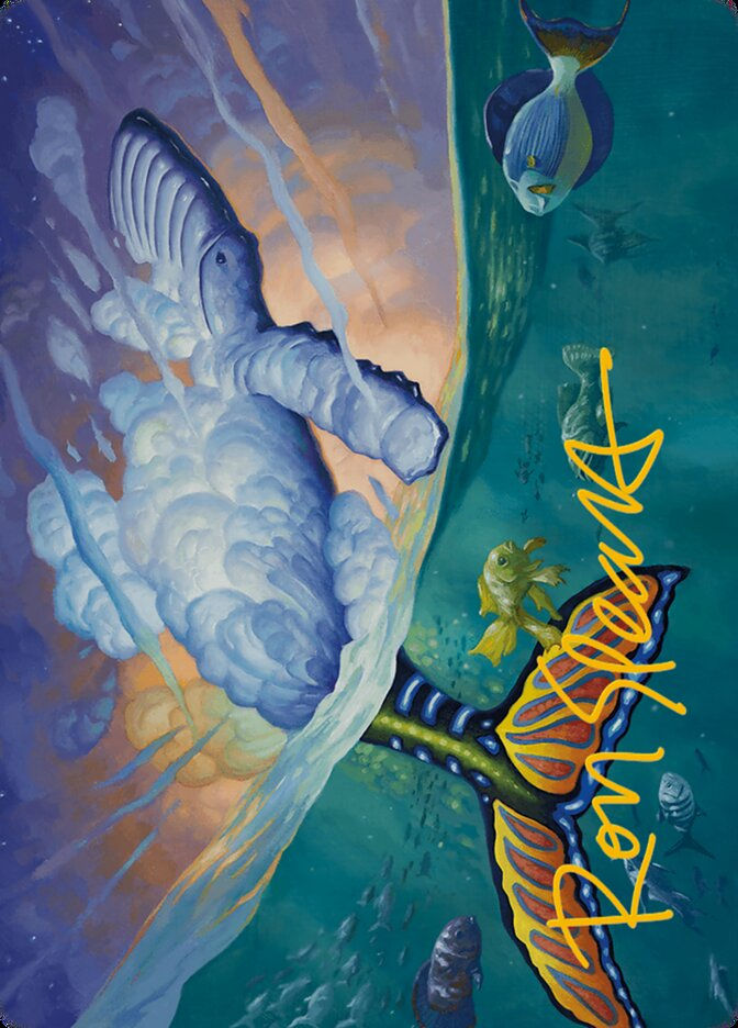 Dreamtide Whale (AMH3) (2) / Firma Dorada