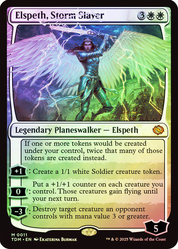 Elspeth, Storm Slayer (TDM) (11) / Foil