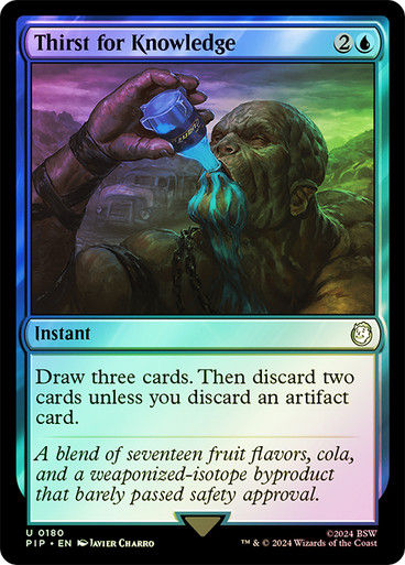 Thirst for Knowledge (pip) (180) / Foil