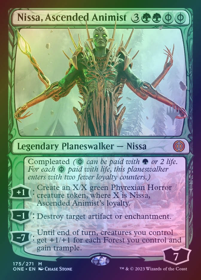 Nissa, Ascended Animist (PONE) (175p) / Foil