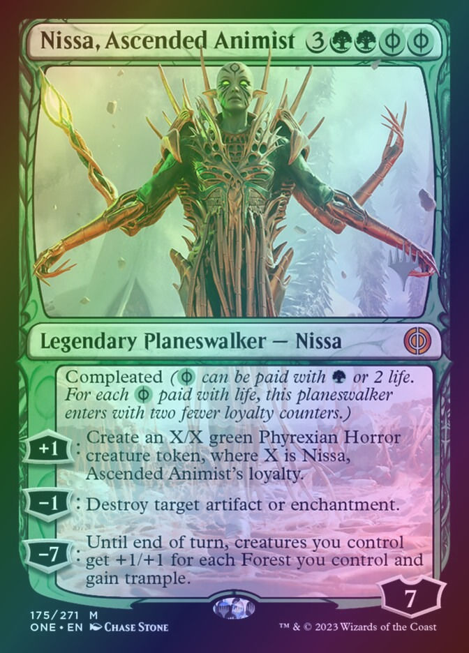 Nissa, Ascended Animist (PONE) (175p) / Foil