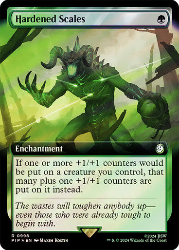 Hardened Scales (pip) (998) / Extended Surge Foil