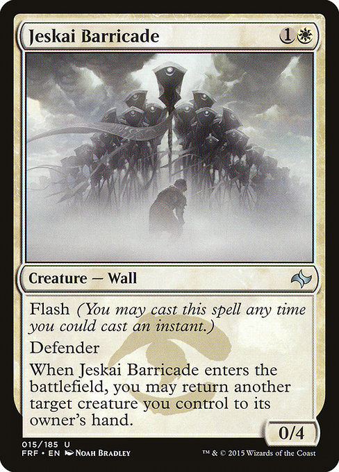 Jeskai Barricade (FRF)