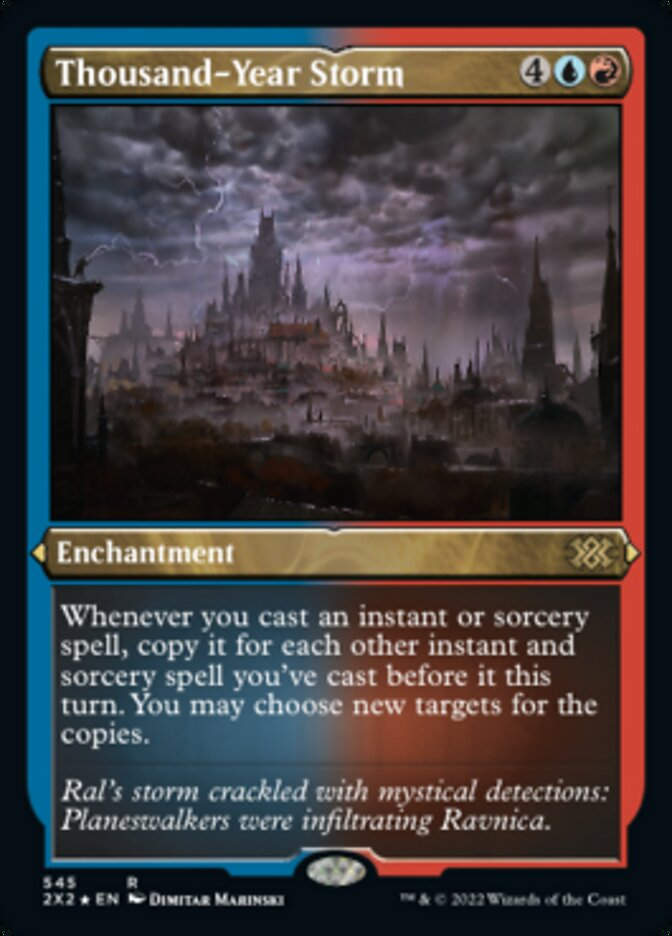 Thousand-Year Storm (2X2) / Etched Foil
