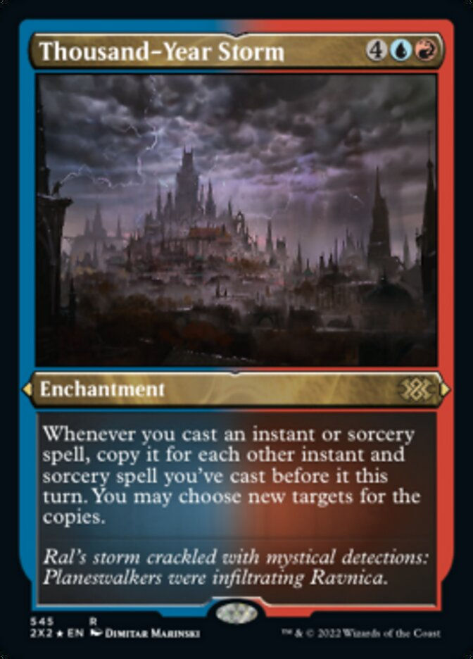 Thousand-Year Storm (2X2) / Etched Foil