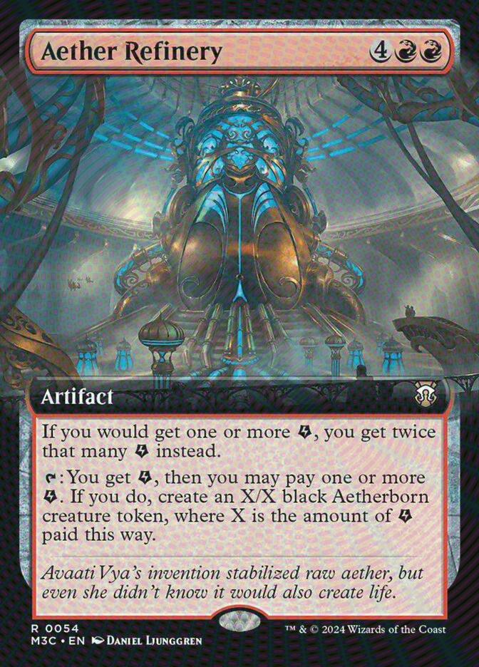 Aether Refinery (M3C) (54) / Extended Art / Ripple Foil