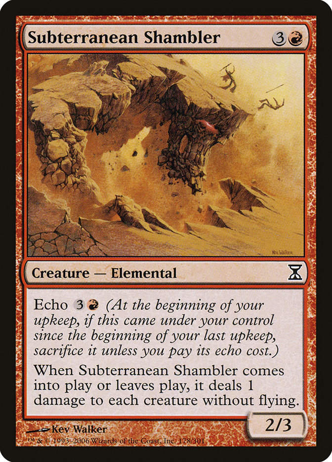 Subterranean Shambler (TSP) (178)