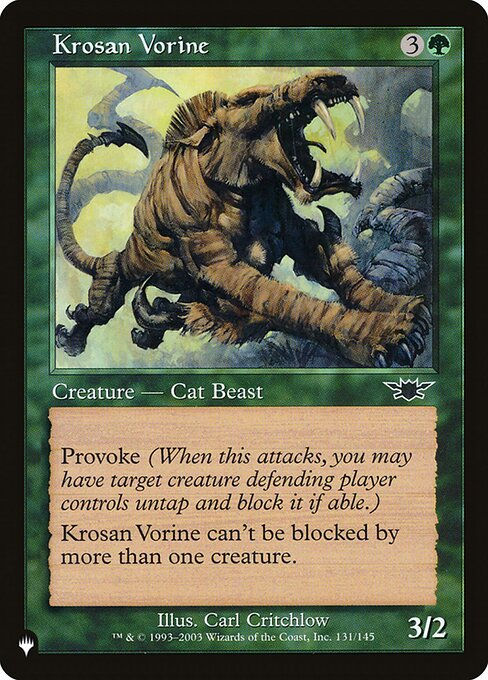 Krosan Vorine (PLST) (LGN-131)