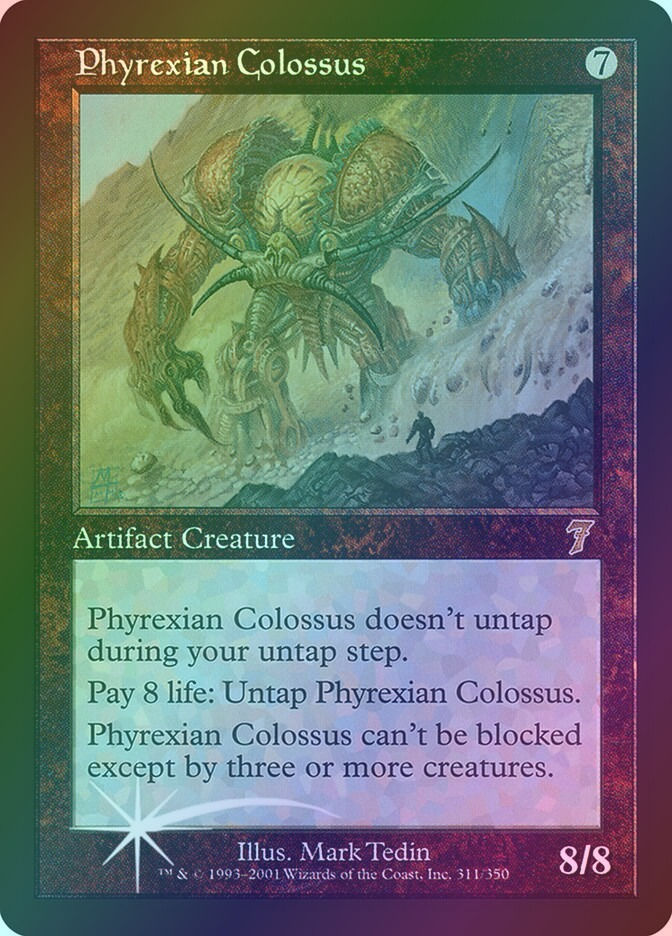 Phyrexian Colossus (7ED) (311★) / Foil