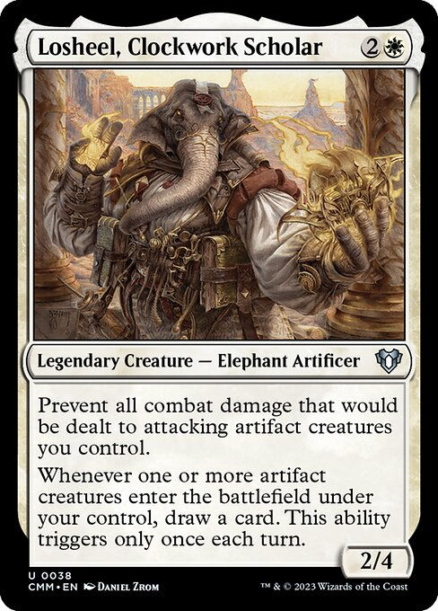 Losheel, Clockwork Scholar (cmm)