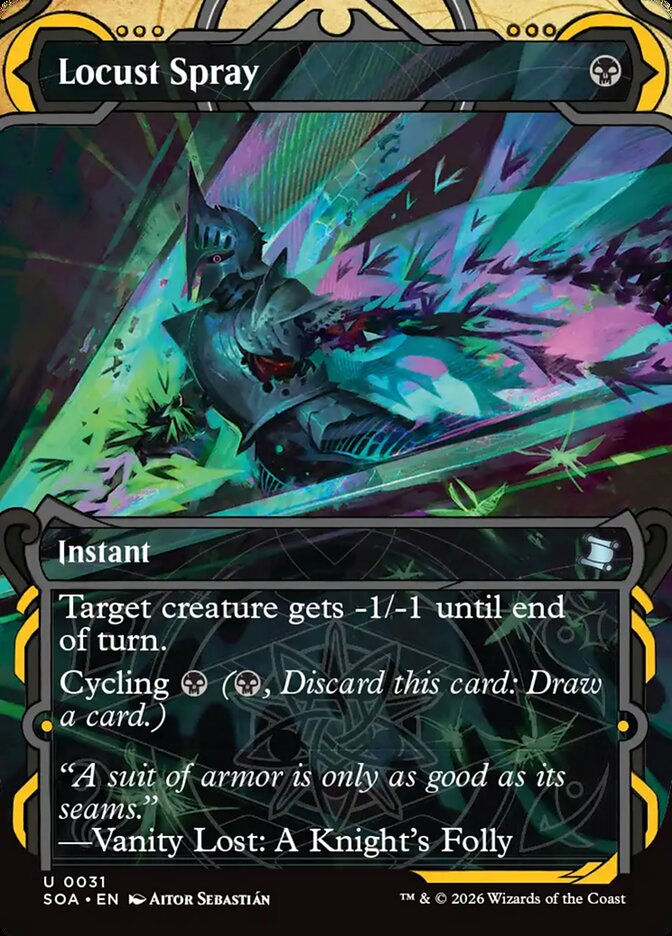 Locust Spray (SOA) (31) / Borderless / Showcase