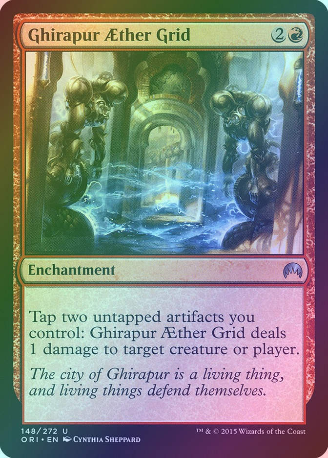 Ghirapur Aether Grid (ORI) (148) / Foil