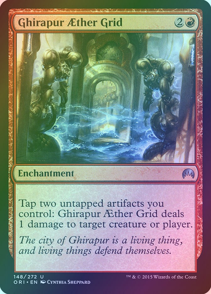 Ghirapur Aether Grid (ORI) (148) / Foil