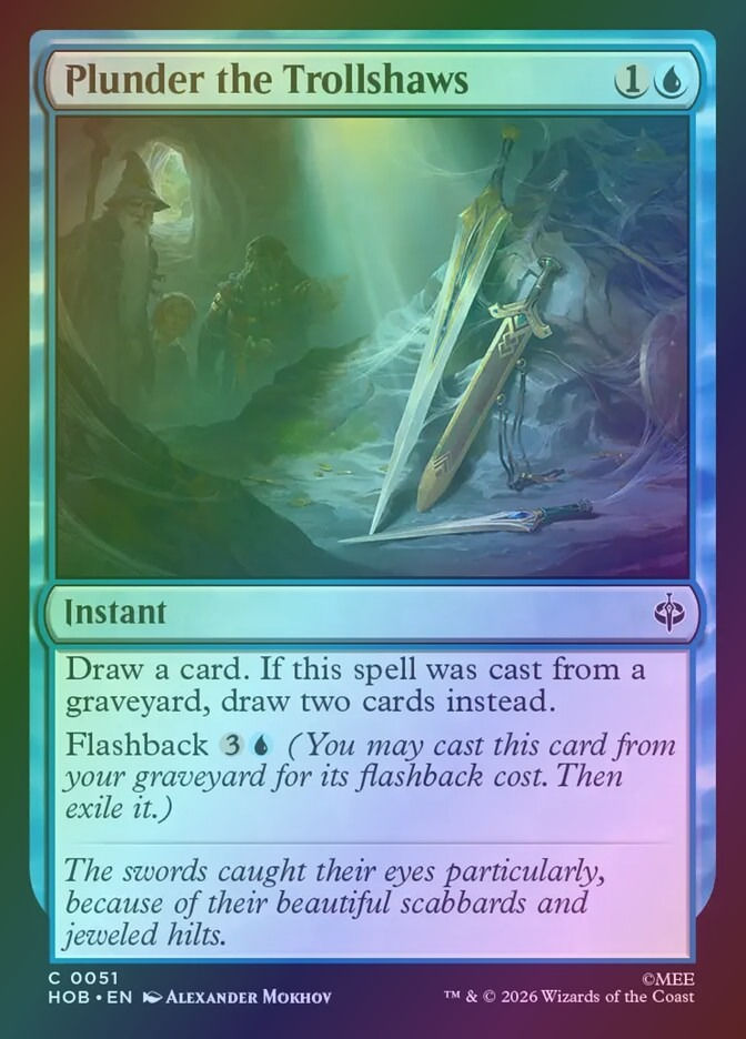Plunder the Trollshaws (HOB) (51) / Foil