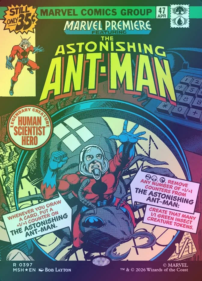 The Astonishing Ant-Man (MSH) (397) / Comic / Foil